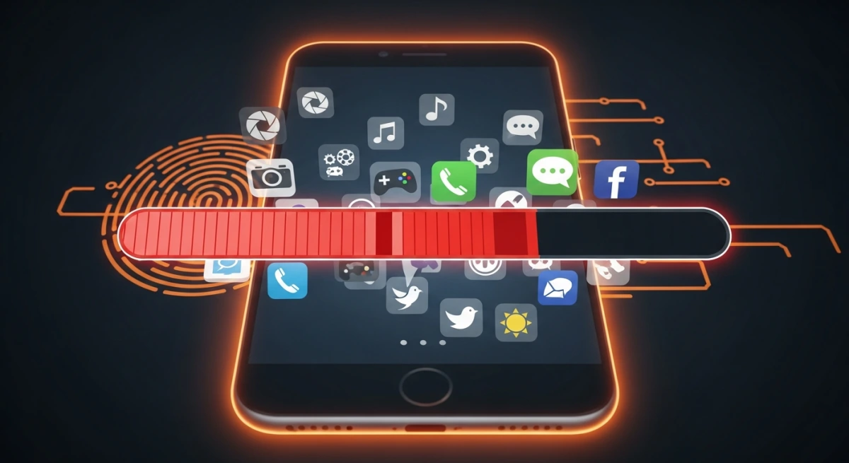 Память телефона почти заполнена