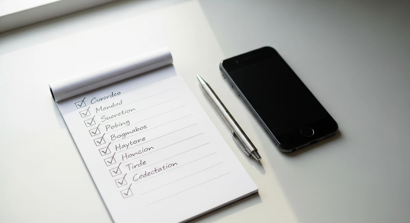 Чек-лист удаления