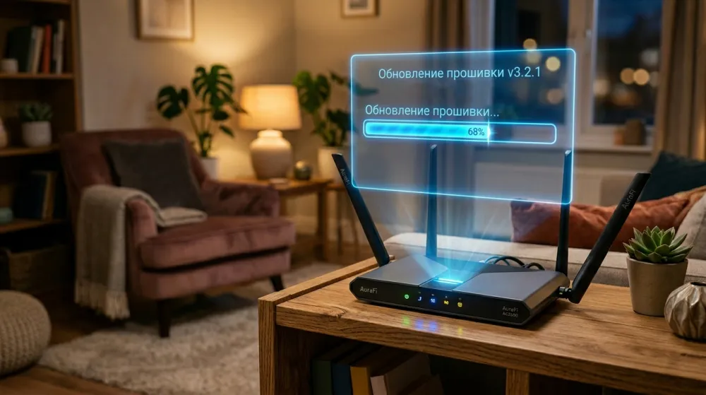 Обновление прошивки роутера