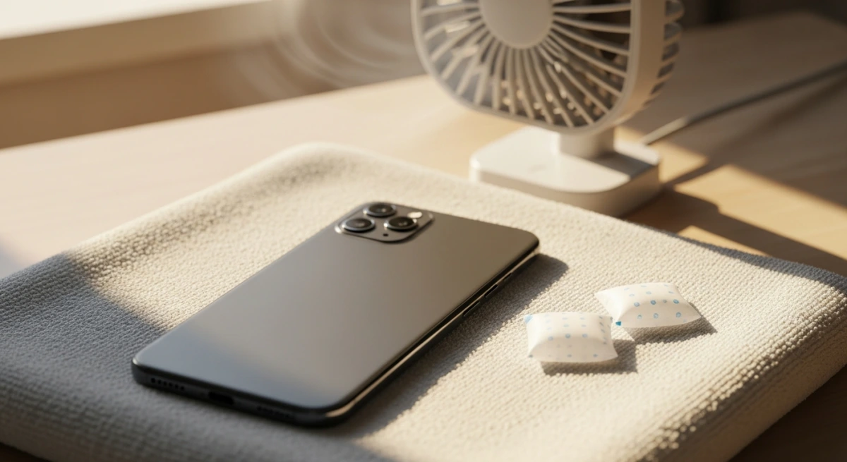 Правильная сушка телефона