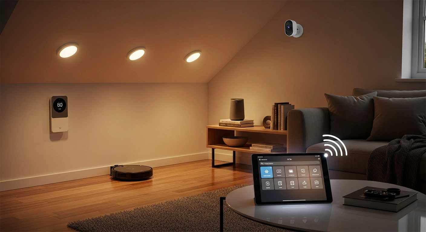 Умный дом с десятками устройств